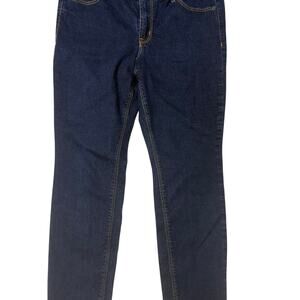 Navy blue skinny jeans